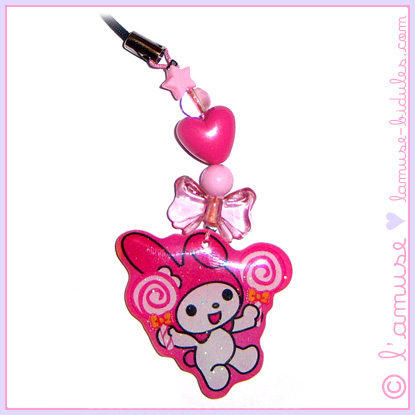 Sweet Melody cell phone charm