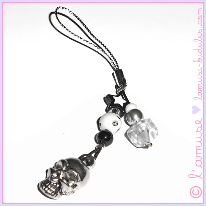 Teller cell phone charm