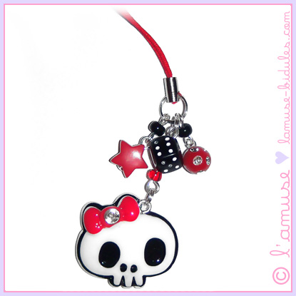 Temptation cell phone charm
