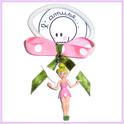Tinkerbell ponytail holder