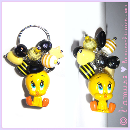 Tweety cluster ring
